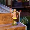 Enchanting Pink Fairy Solar Garden Statue - Best Outdoor Decor for Gardens