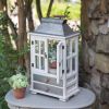 Rustic Winslow Lantern with Drawers - Perfect for Home Decor