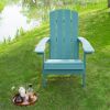 Adirondack Chairs Weather Resistant Plastic Fire Pit Chairs Adorondic Plastic Outdoor Chairs Suitable for All Outdoor Areas Seating