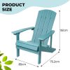 Adirondack Chairs Weather Resistant Plastic Fire Pit Chairs Adorondic Plastic Outdoor Chairs Suitable for All Outdoor Areas Seating