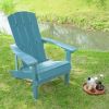 Adirondack Chairs Weather Resistant Plastic Fire Pit Chairs Adorondic Plastic Outdoor Chairs Suitable for All Outdoor Areas Seating