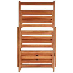 vidaXL 3-tier Wooden Plant Stand