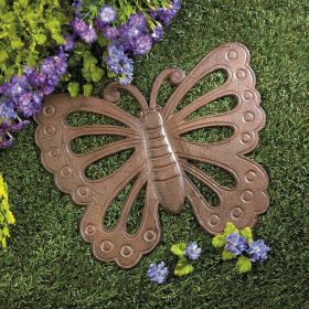 Decorative Butterfly Garden Stepping Stone - Outdoor Pathway Accent