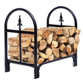 2' Outdoor Heavy Duty Steel Firewood Storage Holder