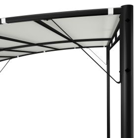 vidaXL Garden Sunshade Awning 3x3x2.55 m Cream