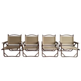 Multi-Function Foldable and Portable, Indoor and outdoor universal, Natural (size: chair-small)