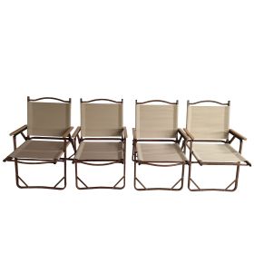 Multi-Function Foldable and Portable, Indoor and outdoor universal, Natural (size: chair-big)